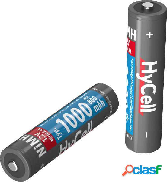 HyCell HR03 1000 Batteria ricaricabile Ministilo (AAA) NiMH