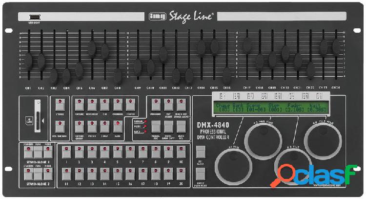 IMG StageLine DMX-4840 Controller DMX Controllo del suono,