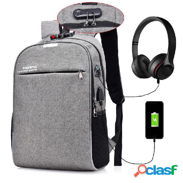 IPRee® 18L Zaino 16 pollici Laptop Borsa Ricarica USB