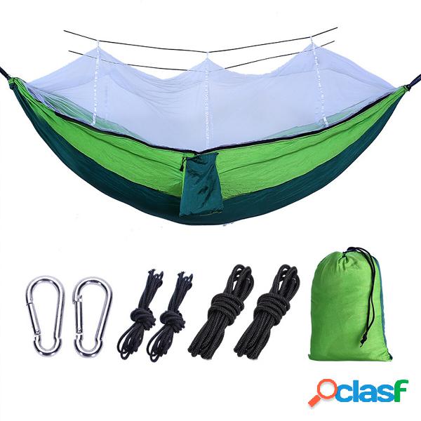 IPRee® 260 * 140 cm con zanzariera amaca da viaggio