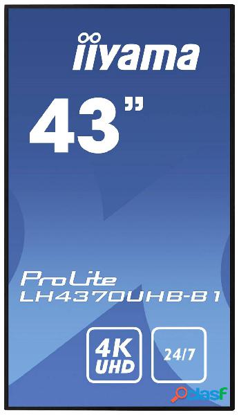 Iiyama ProLite LH4370UHB-B1 Display Digital Signage ERP: G