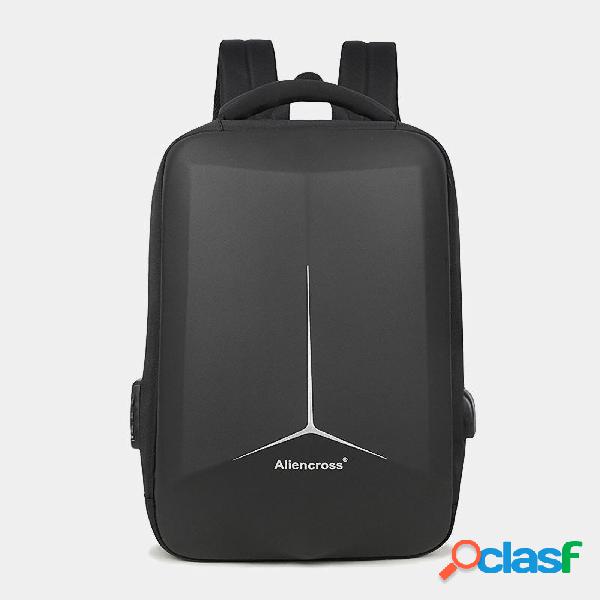 Impermeabile Laptop Backpack con porta di ricarica USB e