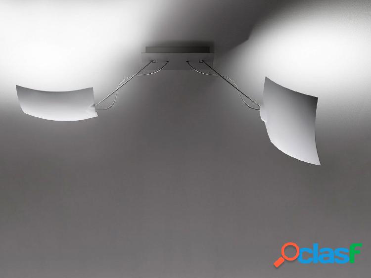 Ingo Maurer 2x18x18 Lampada a Soffitto/Parete