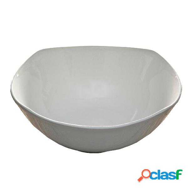 Insalatiera Sushi In ceramica Bianca bordo doppio TORINO