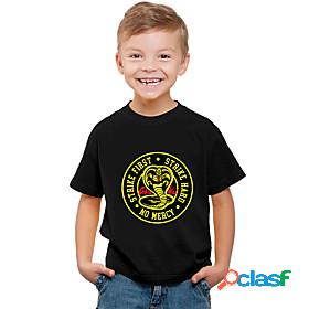 Inspired by Cobra Kai Karate Kid 100% Polyester T-shirt