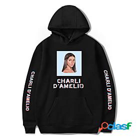 Inspired by Cosplay Charli DAmelio Hoodie Anime Polyester /