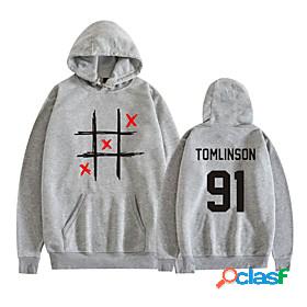 Inspired by Louis Tomlinson 91 Cosplay Hoodie Polyester /