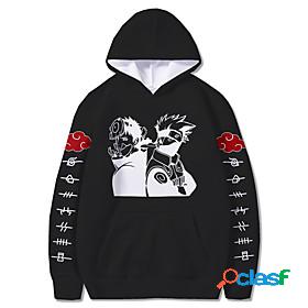 Inspired by Naruto Hatake Kakashi 100% Polyester Hoodie
