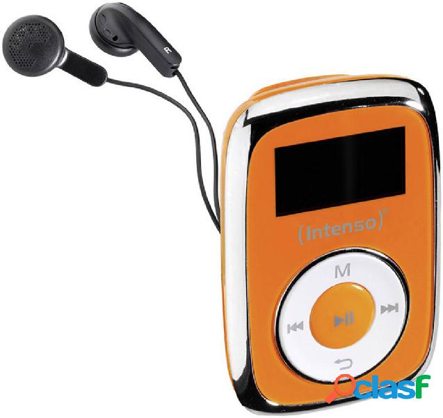 Intenso Music Mover MP3-Player 8 GB Arancione Clip di