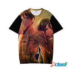 Ispirato da Attacco a Titano Mikasa Ackerman Eren Yeager
