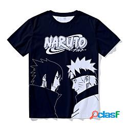 Ispirato da Naruto Sasuke Uchiha Naruto Uzumaki Maglietta