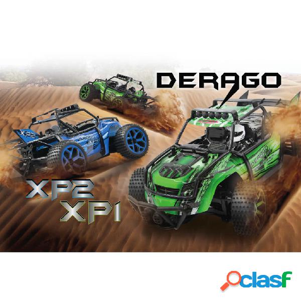 JAMARA Auto RC Derago XP1 4WD Verde 1:18