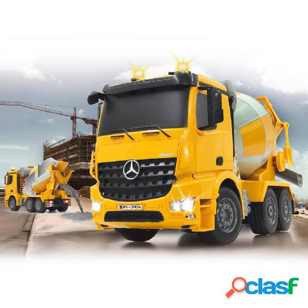 JAMARA Betoniera RC Mercedes-Benz Arocs 1:20 Gialla