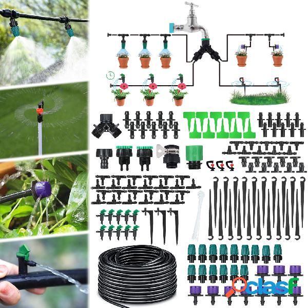 JETEVEN Kit di irrigazione a goccia 30M Irrigatore