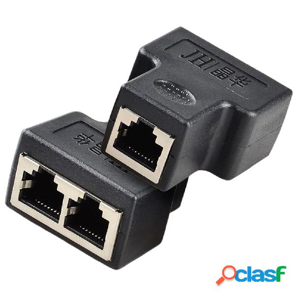 JINGHUA RJ45 Prolunga cavo di rete 1 ingresso 2 uscite