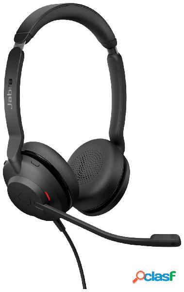 Jabra Evolve2 30 UC Telefono Cuffie On Ear via cavo Stereo