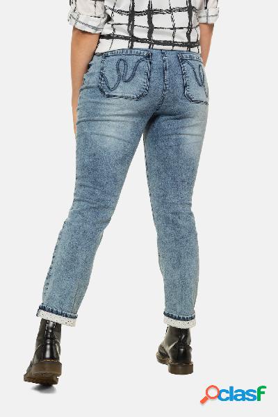 Jeans Sammy, effetto spiegazzato, taglio stretto, Donna,