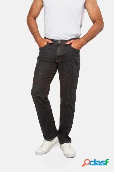 Jeans, cinque tasche, cintura elastica e comoda, regular