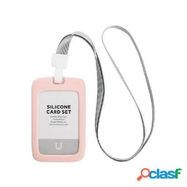 Jordan & Judy JJ-YD0010 1PC Silicone Porta tessere da lavoro