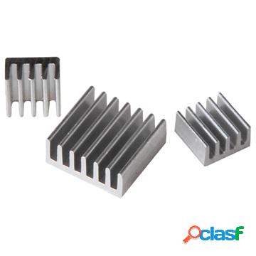 Joy-IT Raspberry Pi Self-Adhesive Aluminum Heat Sink Set