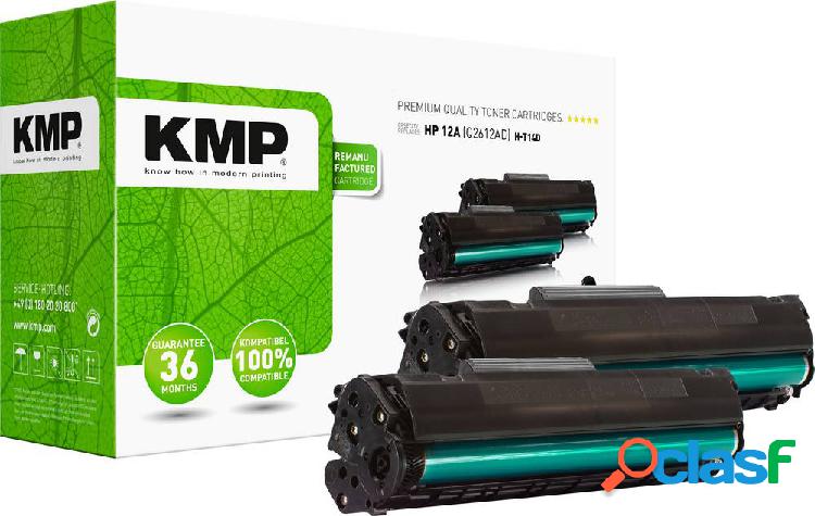 KMP H-T114D Toner Conf 2 pz sostituisce Canon, HP HP 12A