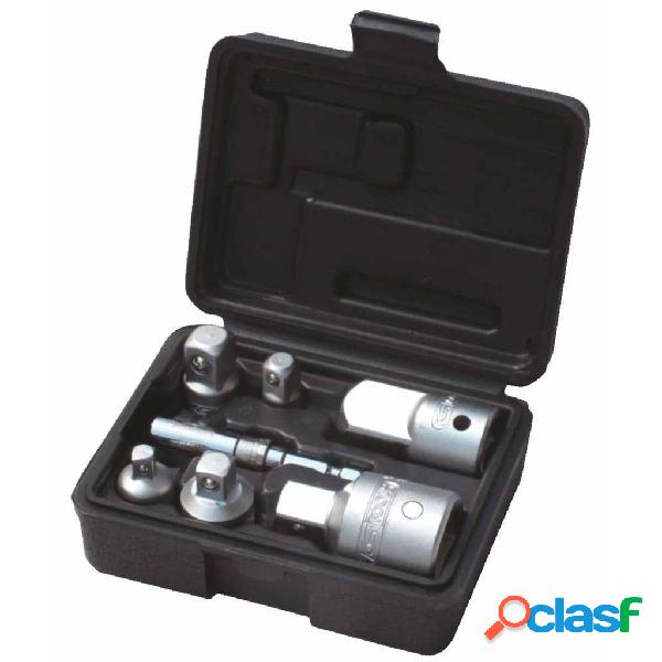 KS Tools 7 Pz Set di Adattatori per Bussole e Punte 917.0707