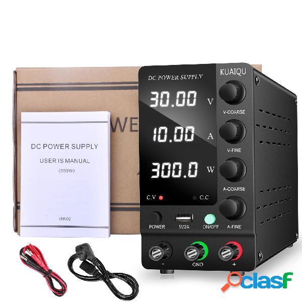 KUAIQU SPS-C3010 Alimentatore CC regolabile USB 30V 10A
