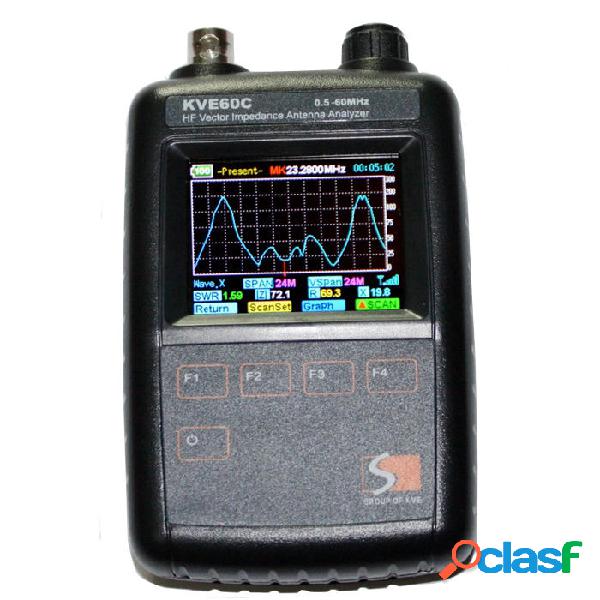 KVE60C HF vettore impedenza Antenna Analyzer per la