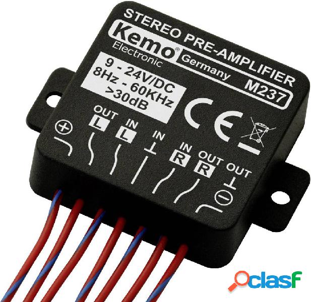 Kemo M237 Preamplificatore stereo 24 V/DC