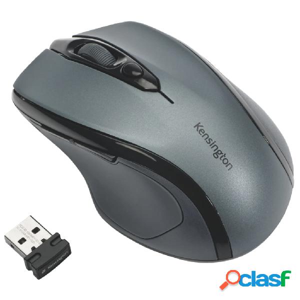 Kensington Mouse Wireless di Dimensioni Medie Pro Fit Grigio