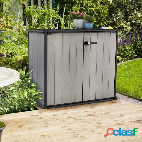 Keter Armadietto da Giardino Patio Store Grigio