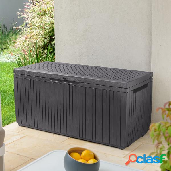 Keter Contenitore da Giardino Springwood 305 L Antracite