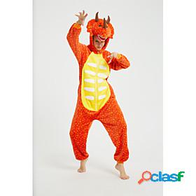 Kids Adults Kigurumi Pajamas Dragon Onesie Pajamas Flannel