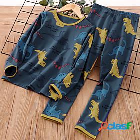 Kids Boys T-shirt Pants Clothing Set Long Sleeve 2 Pieces
