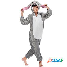 Kid's Camouflage Kigurumi Pajamas Nightwear Rabbit Bunny Dog