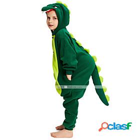 Kids Kigurumi Pajamas Dinosaur Animal Onesie Pajamas Polar