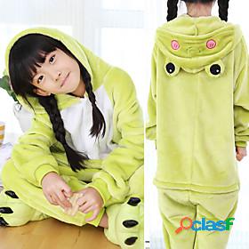 Kids Kigurumi Pajamas Frog Bear Monkey Onesie Pajamas