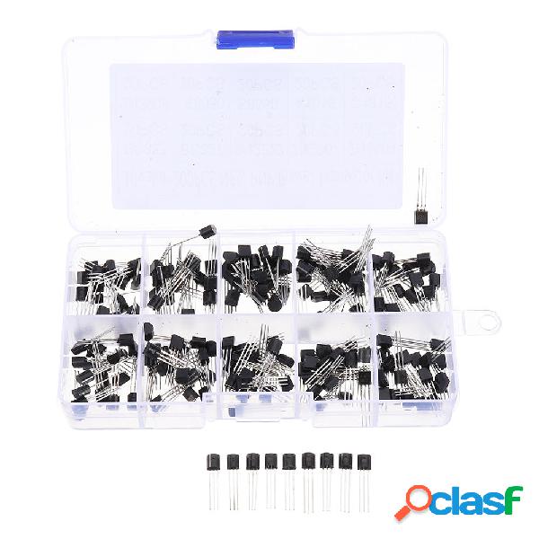 Kit assortimento transistor BC337 BC327 2N2222 2N2907 2N3904