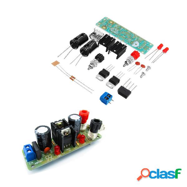 Kit doppio modulo regolatore regolatore LM7805 fai da te 5V