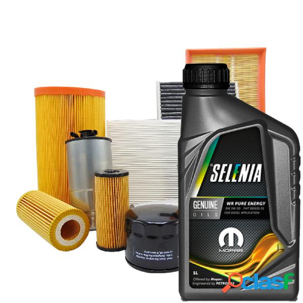 Kit tagliando filtri completo + olio motore per ALFA ROMEO