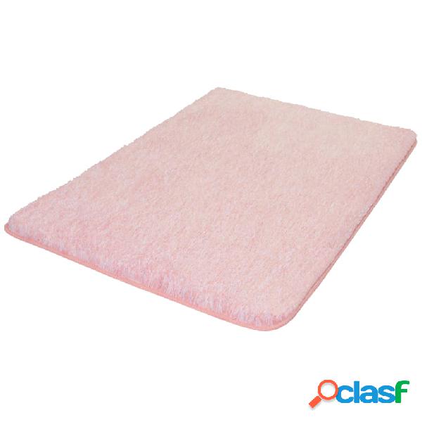 Kleine Wolke Tappeto per Bagno Seattle 60x90 cm Rosa Chiaro