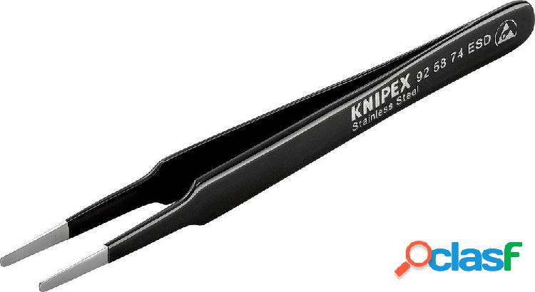 Knipex 92 58 74 ESD Pinzetta di precisione Piatte-tonde 120