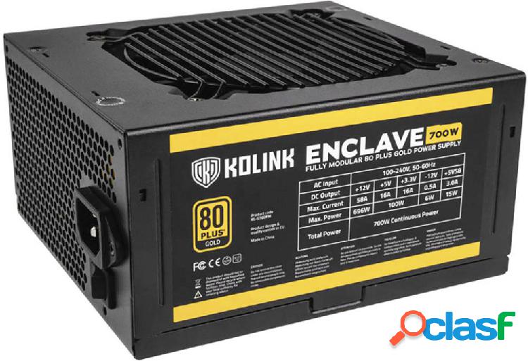 Kolink Enclave Alimentatore per PC 700 W ATX 80PLUS® Gold