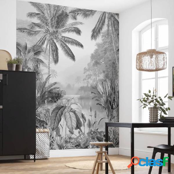 Komar Foto Murale Lac Tropical Black & White 200x270 cm