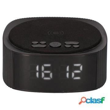 Ksix Alarm Clock 3 with Wireless Charger and Radio - 10W -