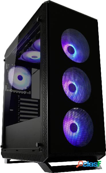 LC Power Gaming 801B Midi-Tower PC Case da gioco Nero