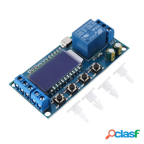 LCD Display Modulo relè temporizzatore DC6-30V Timing ciclo