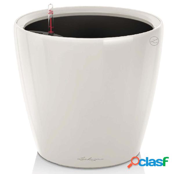 LECHUZA Vaso Classico 35 LS ALL-IN-ONE Bianco Lucido 16060