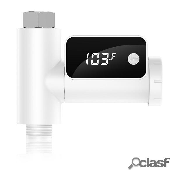 LED Display Doccia con acqua domestica Termometro Misuratore