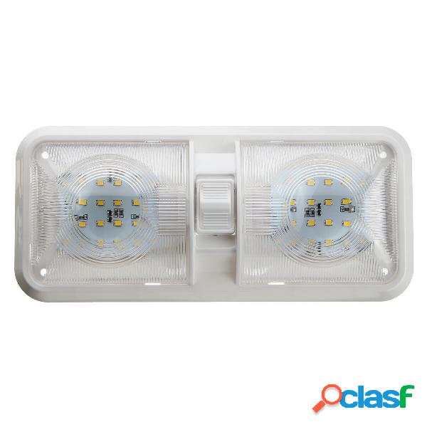 LED Interior Double Dome Plafoniere lampada 6.5W 4500K